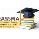 Dibuka Pendaftaran Beasiswa Pemprov Jabar 2018 – 2019 (D3, S1, S2, dan S3)