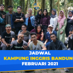 Jadwal Kampung Inggris Bandung Bulan Februari 2021