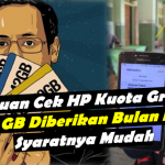 Begini Cara Cek Kuota Internet Gratis 2021 Kemdikbud untuk Telkomsel, XL, Indosat, Tri dan Smartfren!