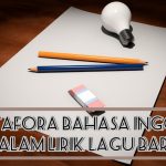 Majas Metafora Bahasa Inggris di dalam Lirik Lagu Barat