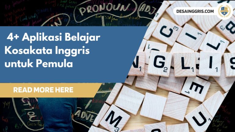 4+ Aplikasi Belajar Kosakata Inggris untuk Pemula