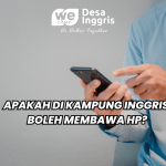 Apakah di Kampung Bandung Inggris Boleh Membawa HP?